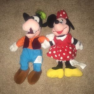 Disney Plush Set